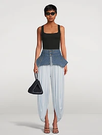 Denim Obi Belt