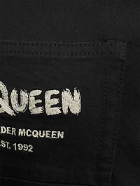 Graffiti Logo Jeans