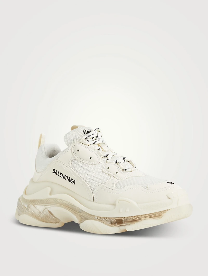 Triple S Clear Sole Sneakers