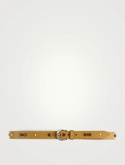 Zap Leather Belt