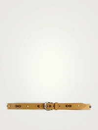 Zap Leather Belt