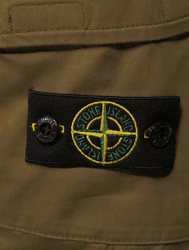 Cotton And Wool Cargo Pants