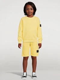 Cotton Long-Sleeve Sweatshirt