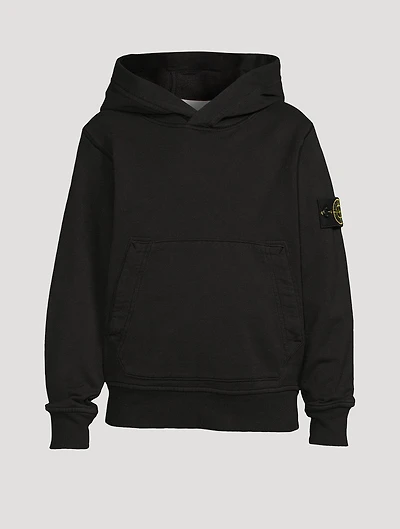 Cotton Long-Sleeve Hoodie