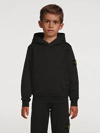 Cotton Long-Sleeve Hoodie