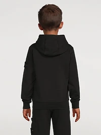 Cotton Long-Sleeve Hoodie