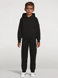 Cotton Long-Sleeve Hoodie