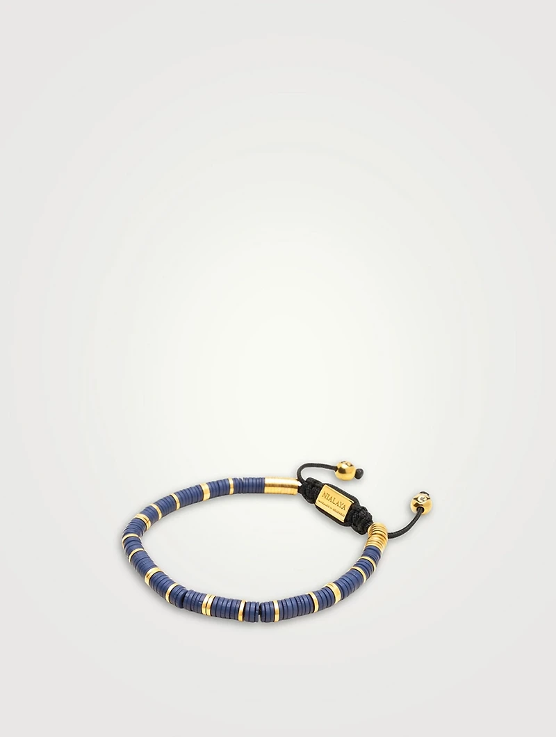 Disc Beaded Bracelet