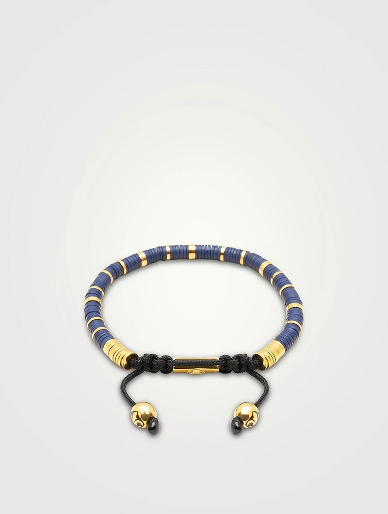 Disc Beaded Bracelet