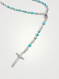 Rosary Necklace With Turquoise