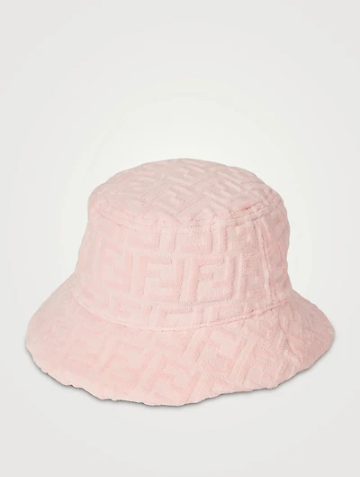 FF Monogram French Terry Bucket Hat