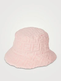 FF Monogram French Terry Bucket Hat