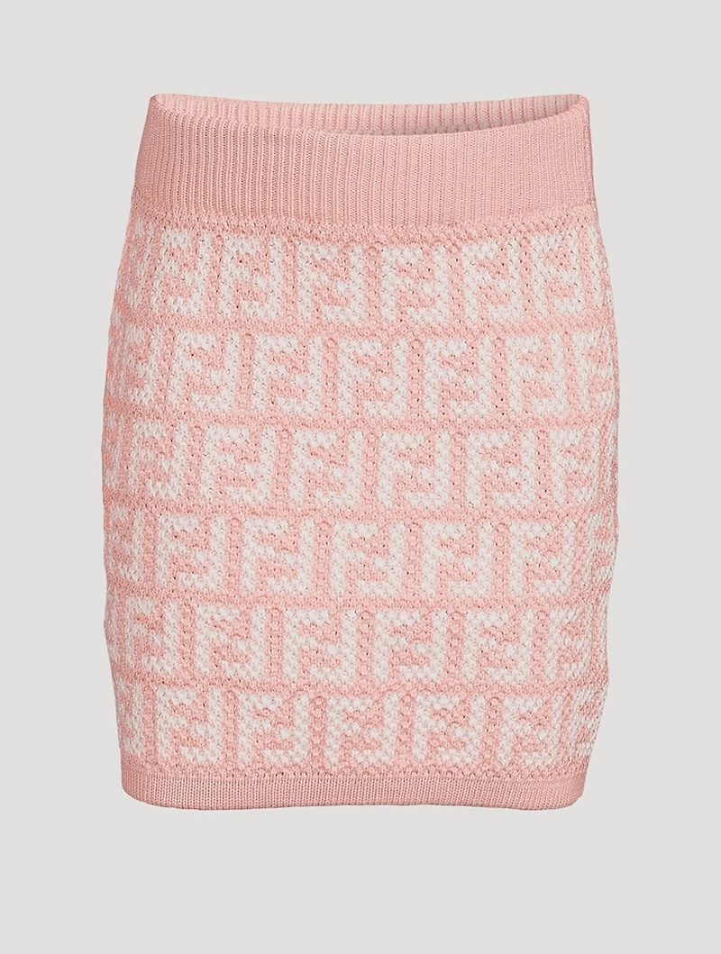 Kids Cotton Knitted Skirt