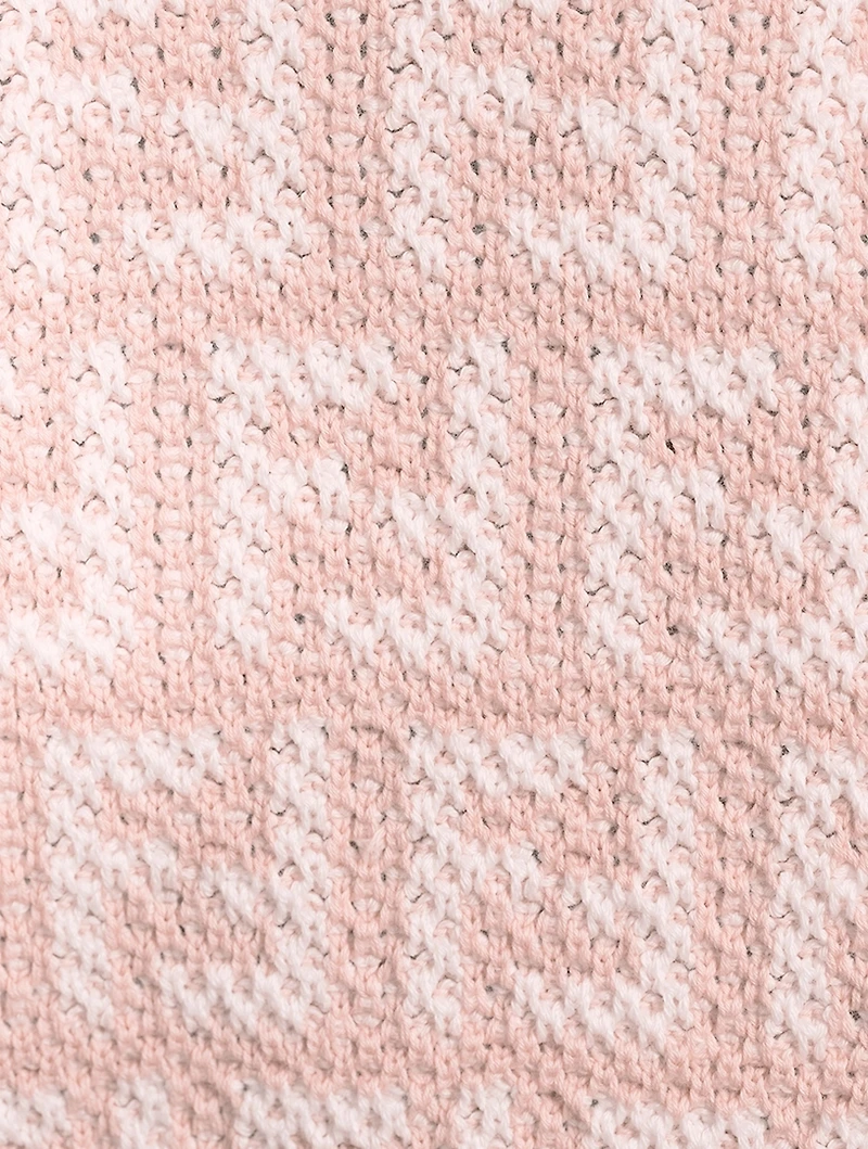 Kids Cotton Knitted Crop Top