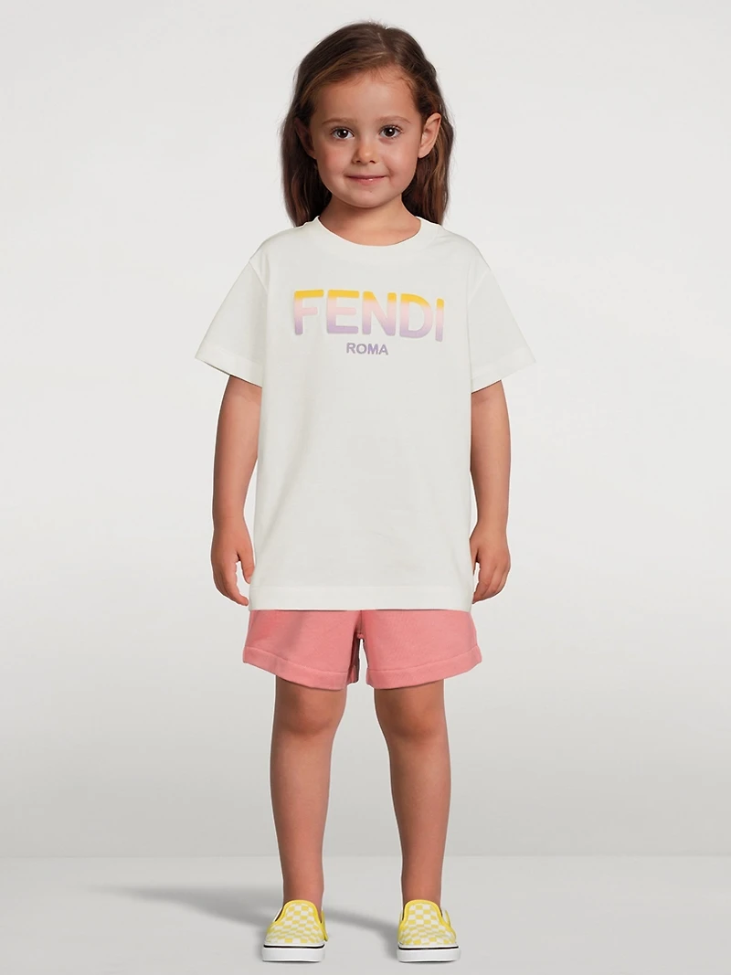 Kids Cotton Logo T-Shirt