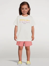 Kids Cotton Logo T-Shirt