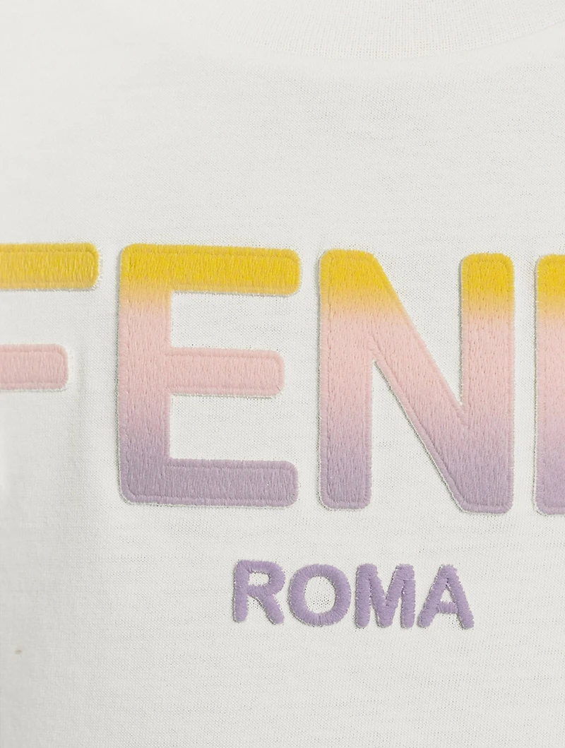 Kids Cotton Logo T-Shirt