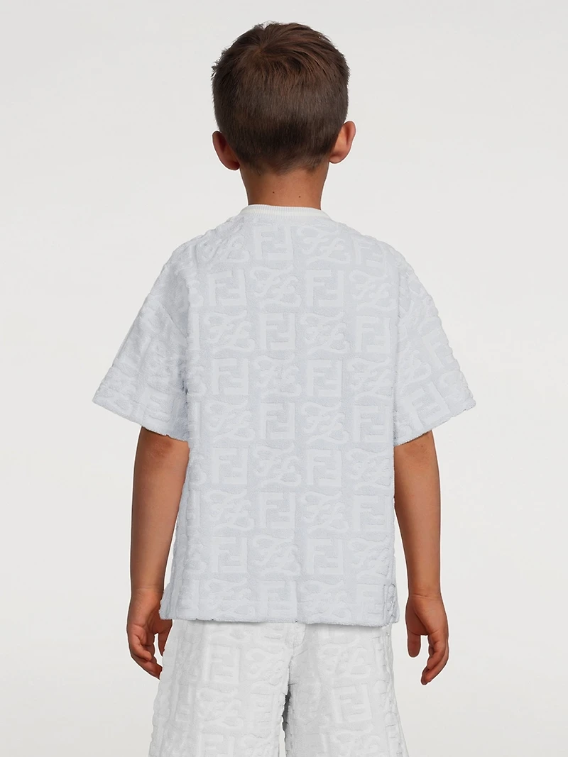 Kids Cotton Stretch Terry T-Shirt