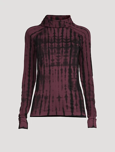 Athlete Long-Sleeve Top With Hood