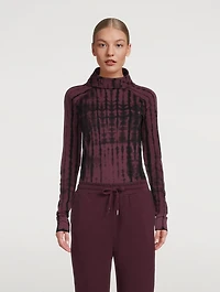 Athlete Long-Sleeve Top With Hood
