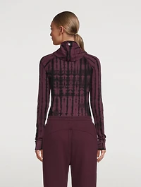 Athlete Long-Sleeve Top With Hood