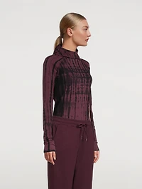 Athlete Long-Sleeve Top With Hood