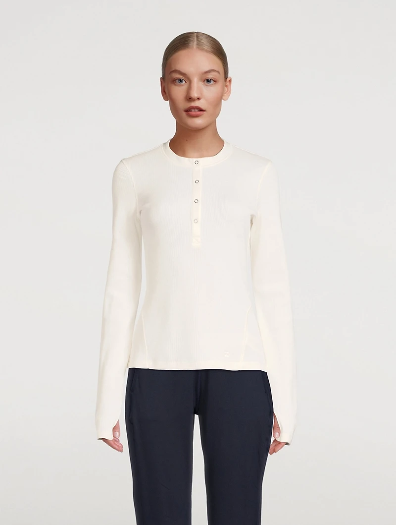 Laid Back Long-Sleeve Top