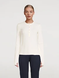 Laid Back Long-Sleeve Top