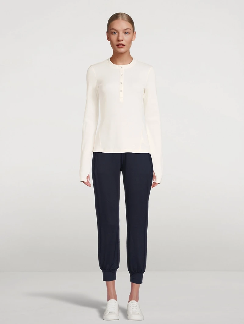 Laid Back Long-Sleeve Top