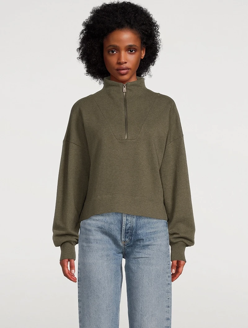 Nestle Up Half-Zip Sweatshirt