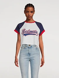 Cropped Ringer T-Shirt