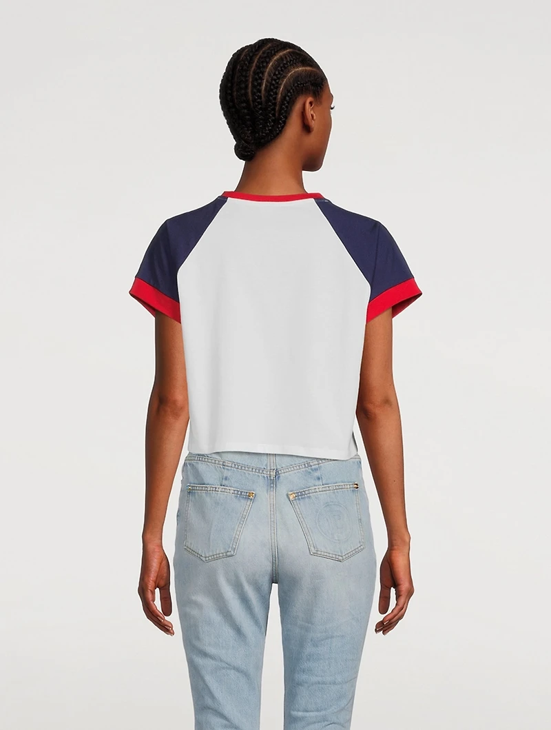 Cropped Ringer T-Shirt