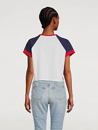 Cropped Ringer T-Shirt