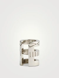 Three-Row Cuff Earring