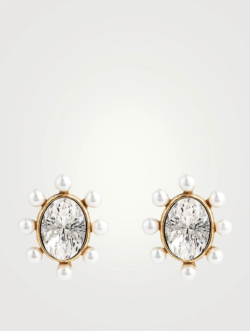 Crystal Stud Earrings