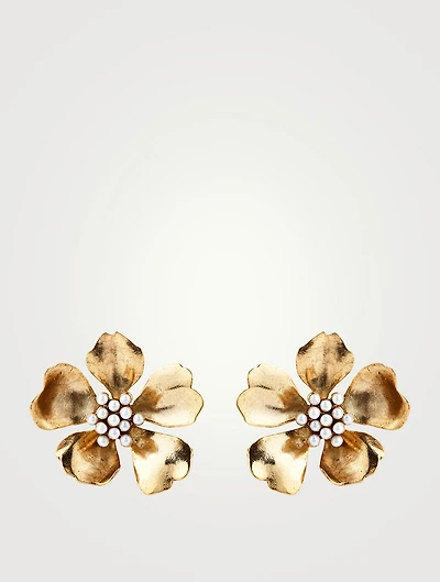 Clous d'oreilles en forme de fleur