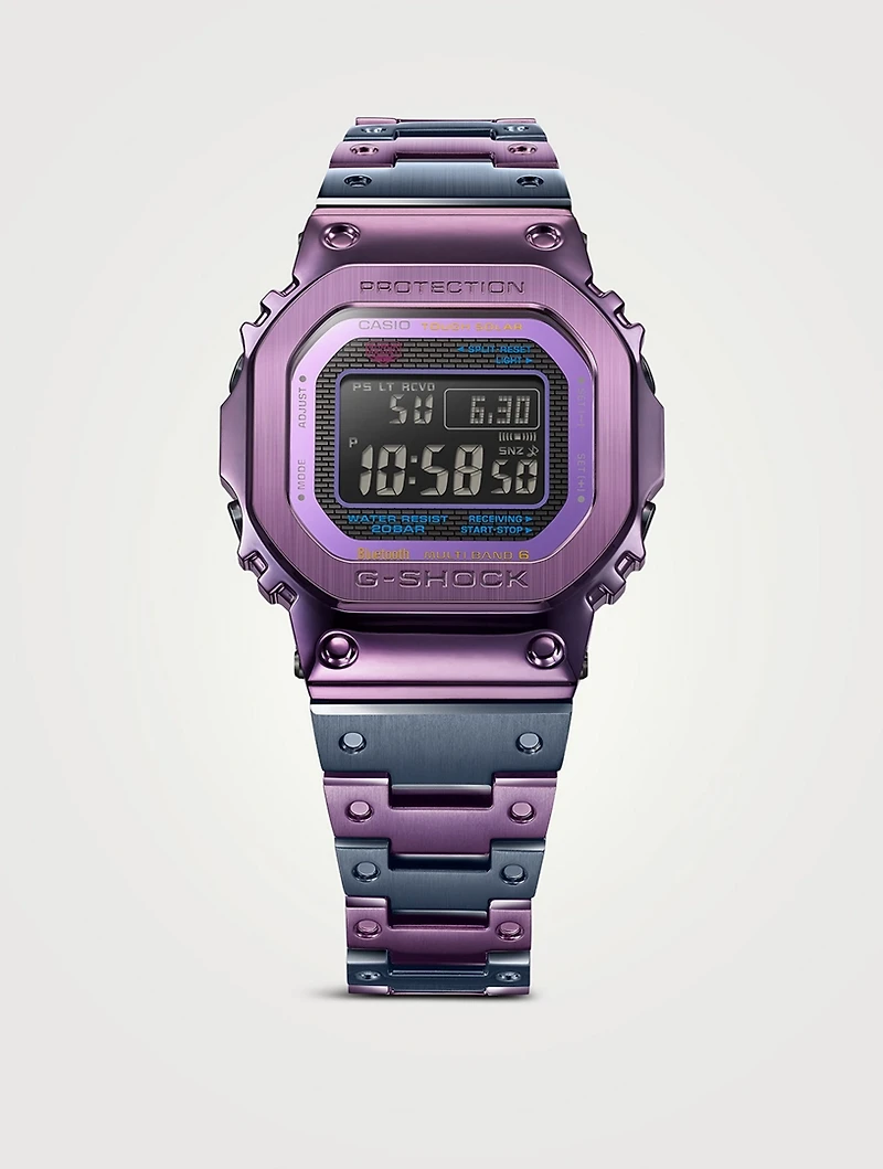 G Shock Tokyo Twilight Metal Digital Bracelet Watch - Limited Edition