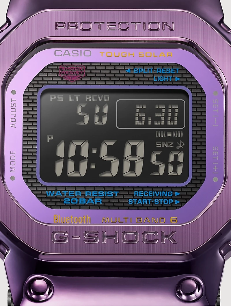 G Shock Tokyo Twilight Metal Digital Bracelet Watch - Limited Edition