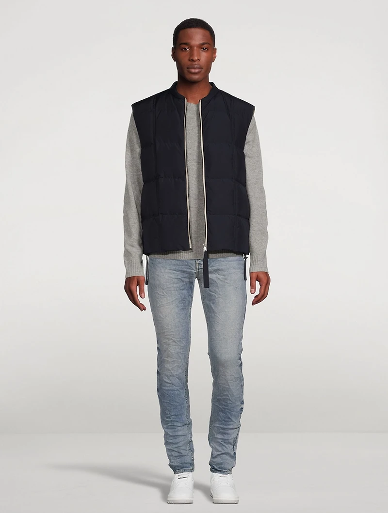 Quilted Down Vest