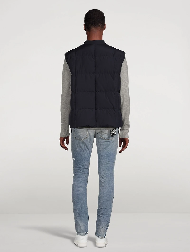 Quilted Down Vest