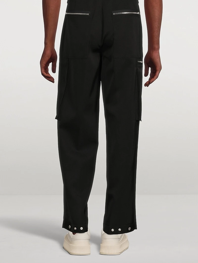 Relaxed-Fit Cropped Pants