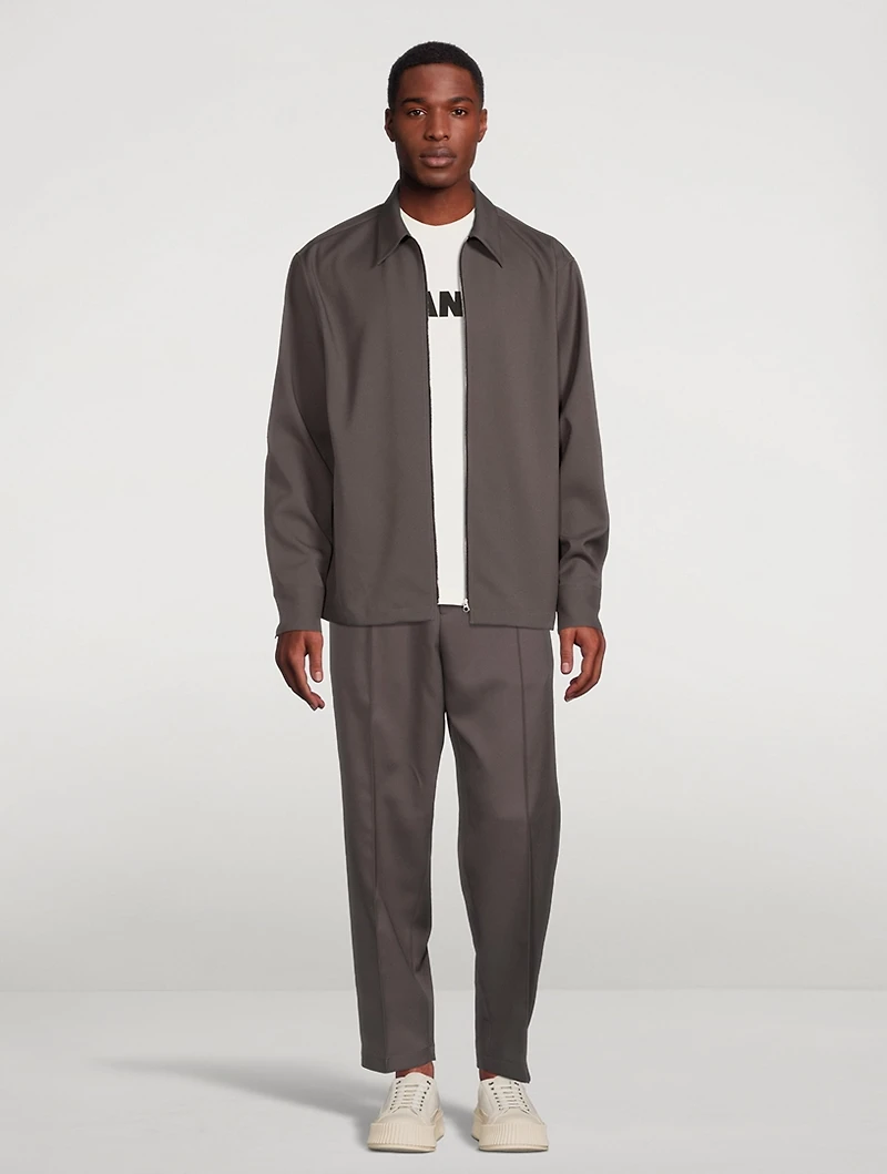 Tapered Cropped Pants