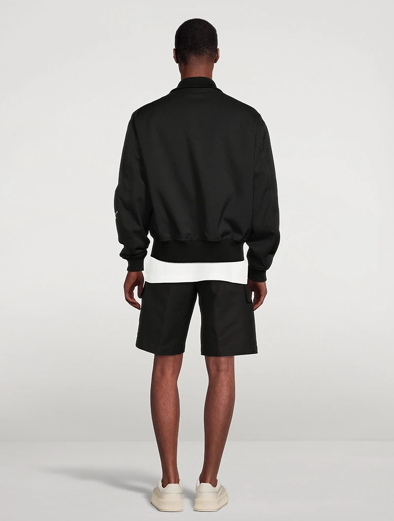 Zip Blouson Jacket