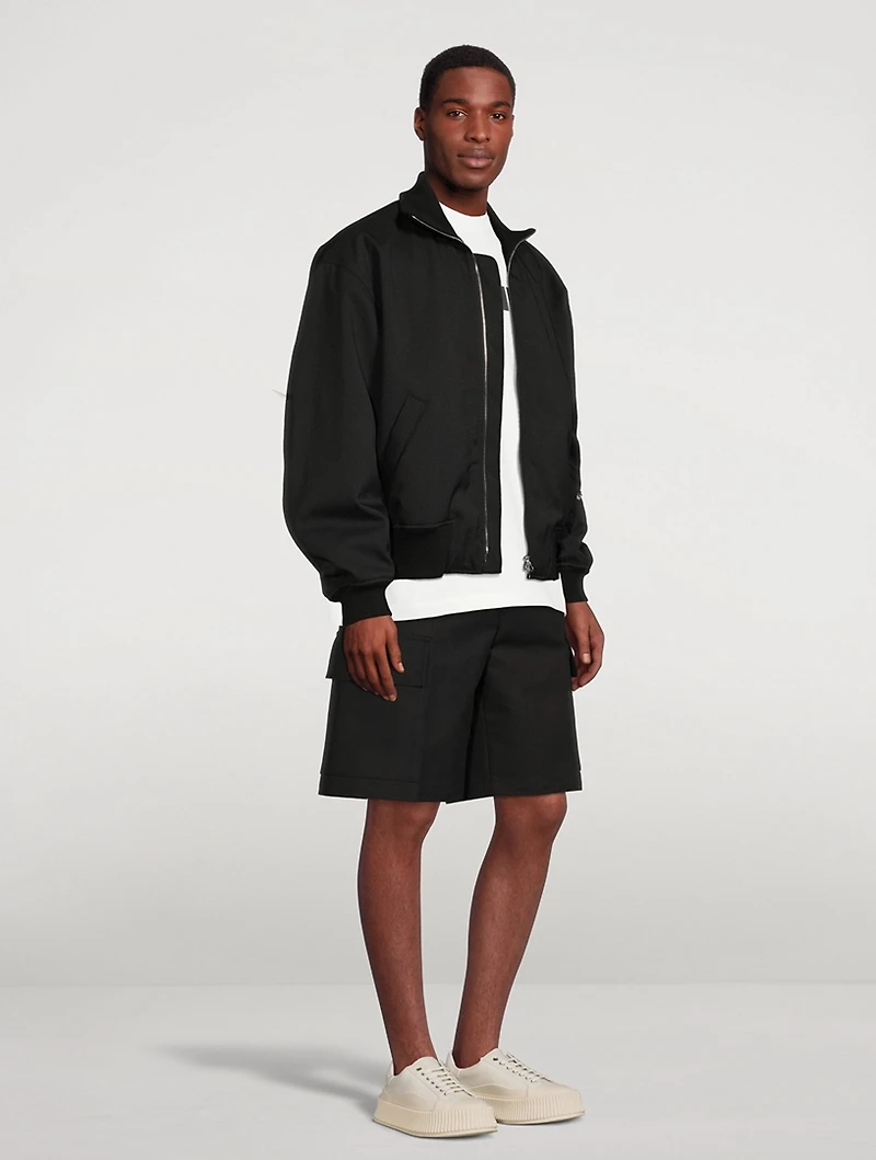 Zip Blouson Jacket