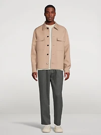 Mohair And Silk Sweater With T-Shirt