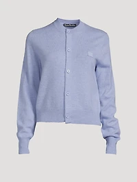 Wool Crewneck Cardigan