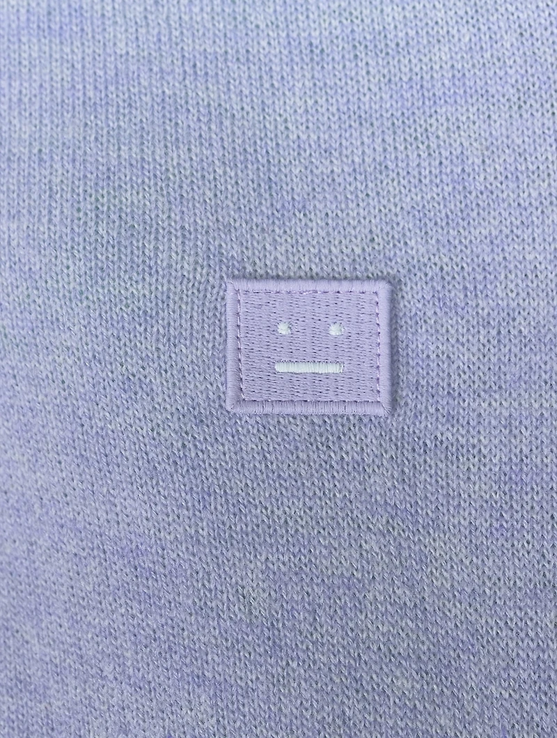 Wool Crewneck Cardigan
