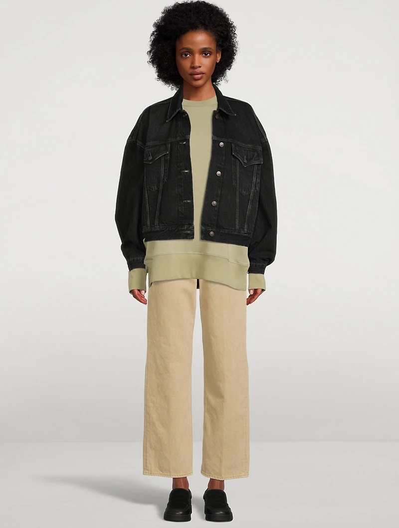 Oversized Crewneck Sweatshirt
