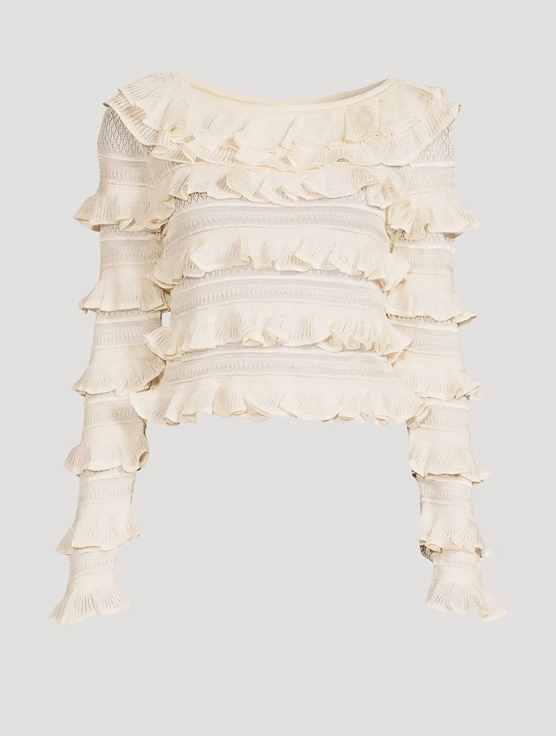 Dancer Frill Top