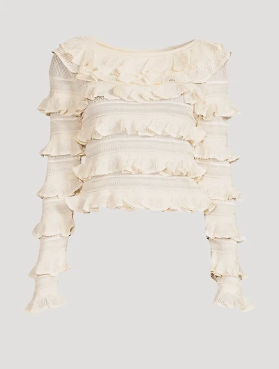 Dancer Frill Top